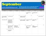 Awareness + Special Days Calendar 2025-6