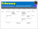Awareness + Special Days Calendar 2025-6
