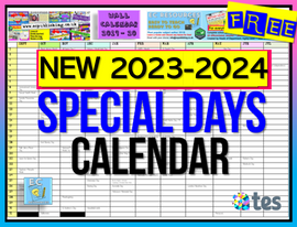 Special Days Calendar