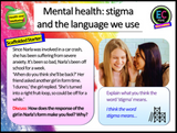 KS4 Mental Health PSHE Value Bundle