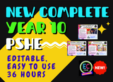 Year 10 PSHE / RSHE 2026 Curriculum (New)