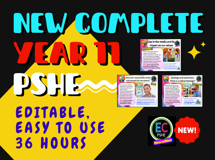 Year 11 PSHE / RSHE 2026 Curriculum (New)