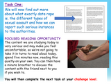 Date Rape and Sexual Assault PSHE