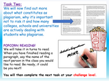 Plagiarism - and how not to do it