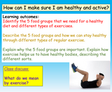 Keeping Healthy KS3 (Lower ability & SEN)