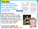 Body Image - KS3 (Lower ability & SEN)