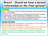 Brexit - Should we have a second referendum?