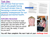 Screen Time PSHE Lesson