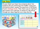 Social Media & Fear of Missing Out - KS3 (Lower ability & SEN)