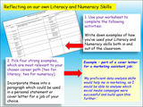 Careers + Employability - Literacy and Numeracy Skills