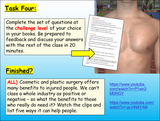 Cosmetic Surgery Risks Lesson