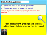 Police Powers Roles and place in the Justice System -  Edexcel Citizenship