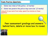 AQA GCSE Citizenship Police Powers Roles and place in the Justice System