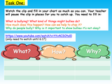 Bullying - Introduction Lesson KS3 (Lower ability & SEN)