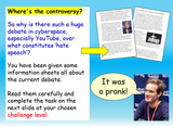 Hate Speech and Free Speech Lesson