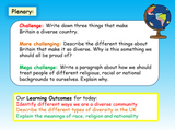 Diversity - British Values Lesson KS3 (Lower ability & SEN)