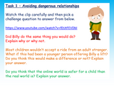 Safe Relationships KS3 (Lower ability & SEN)