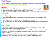 Drugs at festivals, clubs and parties