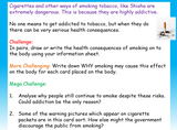 Smoking and second-hand smoke PSHE