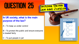Citizenship GCSE Edexcel Content Quiz
