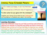 Mental Health - Positivity PSHE