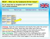 Multiculturalism and British Values