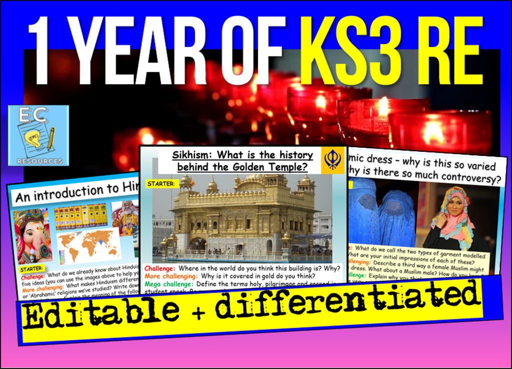1 Year of KS3 RE