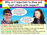 Showing respect to others