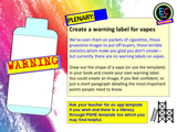 Vaping dangers PSHE Lesson