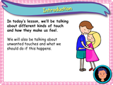 My body belongs to me - KS1 - Year 1
