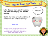 Healthy, Clean Teeth - KS1 - Year 1