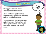 New! All About Manners - EYFS/Reception