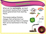 Sustainability