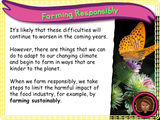 Climate change, Sustainability and Food Security