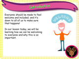 Welcoming Everyone (Diversity / Inclusion) - KS1 - Year 1