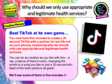 Accessing appropriate health services PSHE lesson