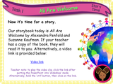 Welcoming Everyone (Diversity / Inclusion) - KS1 - Year 1