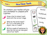 Healthy, Clean Teeth - KS1 - Year 1
