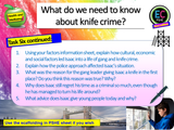 Knife Crime and Gang Influences PSHE Lesson
