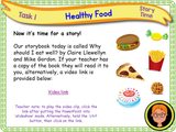 Healthy Food - KS1 - Year 1