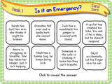 Accidents and Emergencies - Calling 999 -  KS1/Year 2