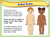 The Human Body - Naming Body Parts KS1/Year 2