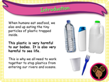 Plastic and Pollution - KS1 - Year 1