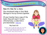 My body belongs to me - KS1 - Year 1