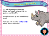 Polite words - KS1 - Year 1