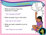 New! Asking Permission - EYFS/Reception