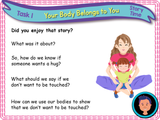 My body belongs to me - KS1 - Year 1
