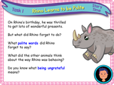 Polite words - KS1 - Year 1