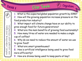 Climate change, Sustainability and Food Security