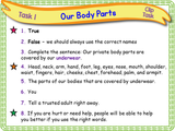 The Human Body - Naming Body Parts KS1/Year 2